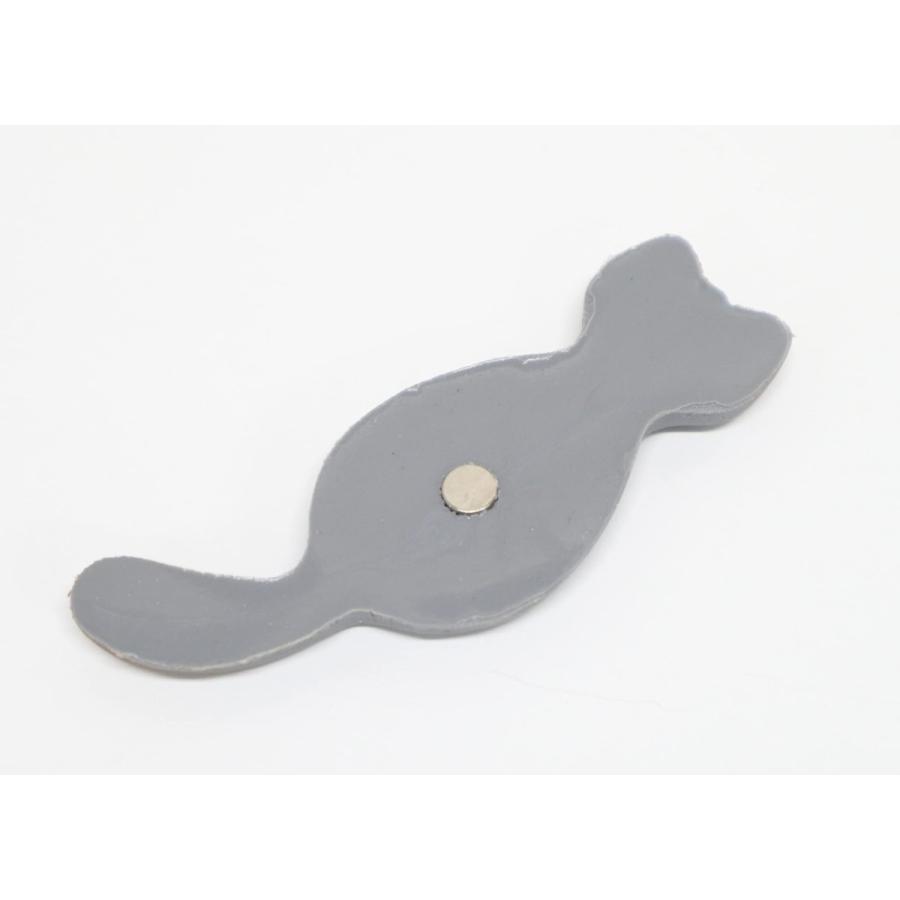 食品サンプル　マグネット　焼きマシュマロキャット　（グレー）　猫　磁石 |  | 02