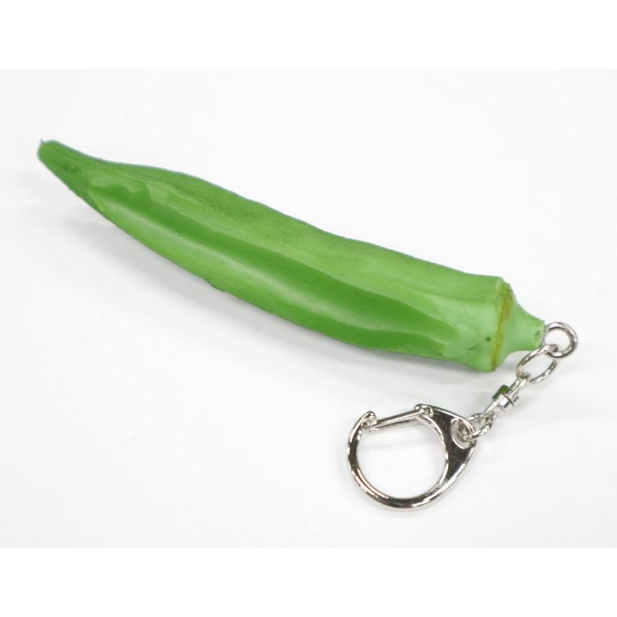 食品サンプル　キーホルダー　オクラ　 |  | 02