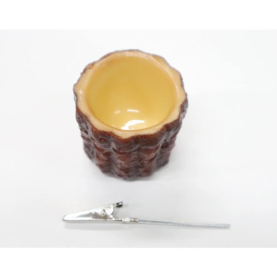 食品サンプル　メモクリップ　カヌレ（丸）　メモスタンド　カード立て |  | 02