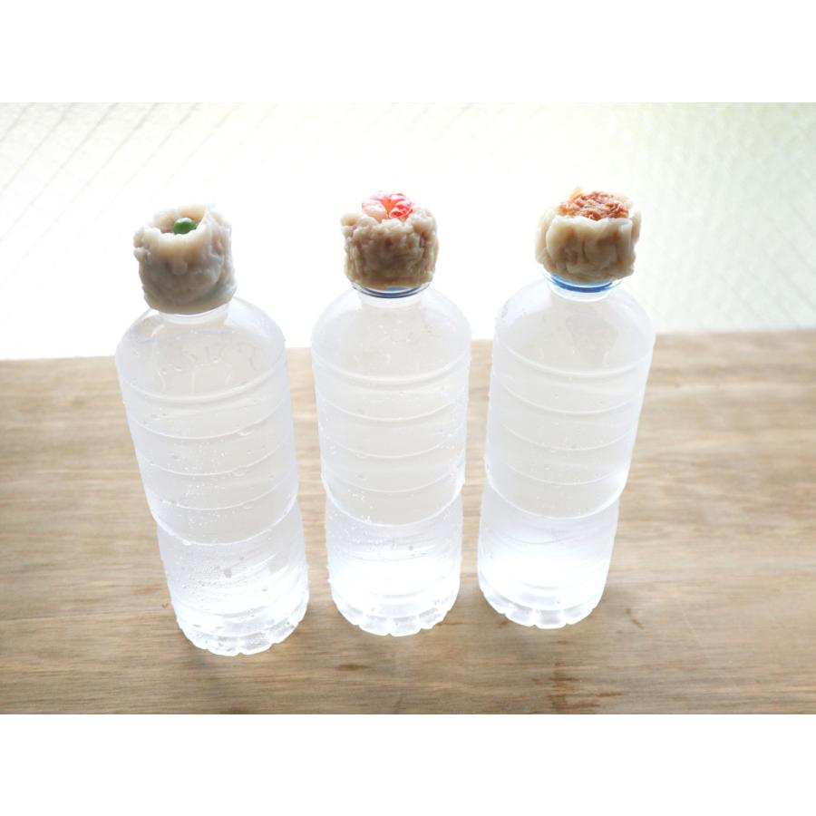 食品サンプル　ペットボトルキャップカバー　シュウマイ（グリンピース） |  | 05