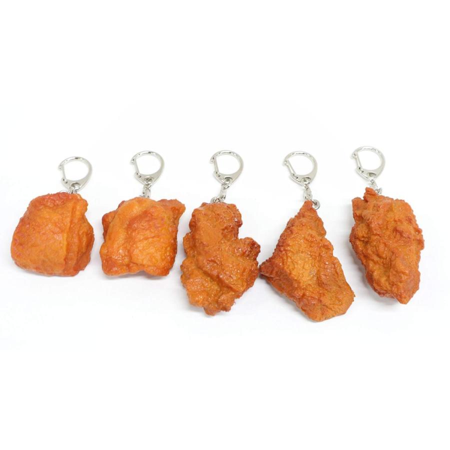 ザンギ（からあげ）キーホルダー　5個セット | 