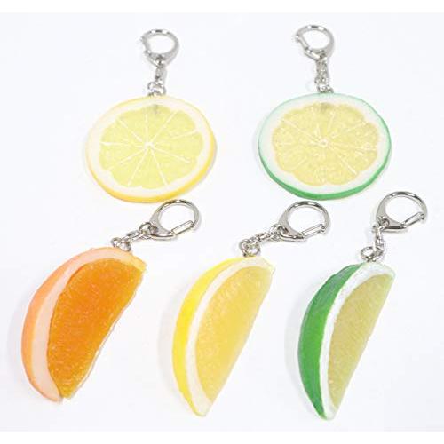 キーホルダー オレンジ（くし切り） |  | 02