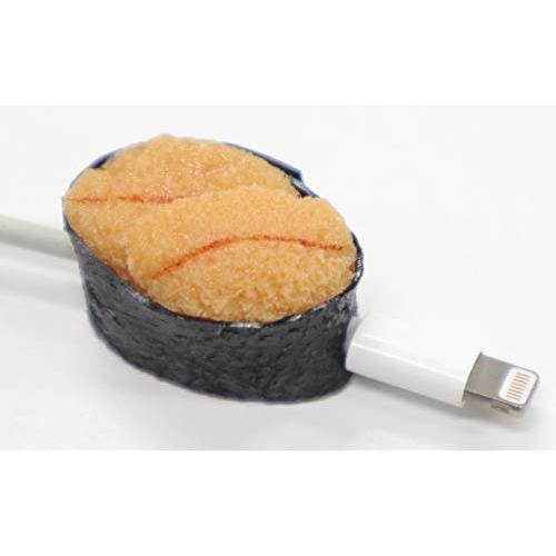 断線防止カバー ケーブル保護 ミニチュア 寿司 (ウニ) | 