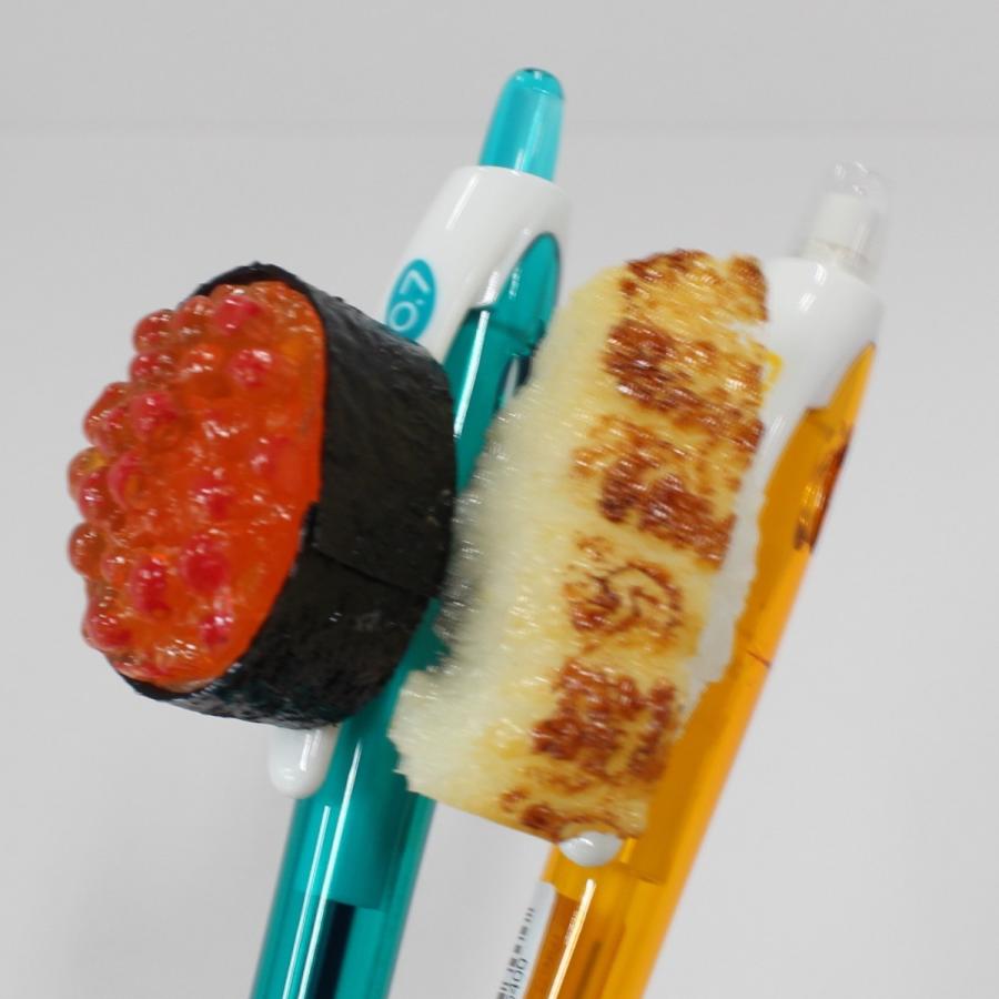 食品サンプル 寿司ペン2本セット (ボールペンいくら・シャーペン穴子) | 