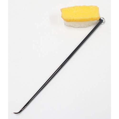 耳かき（黒） ミニチュア 寿司 (玉子) | 