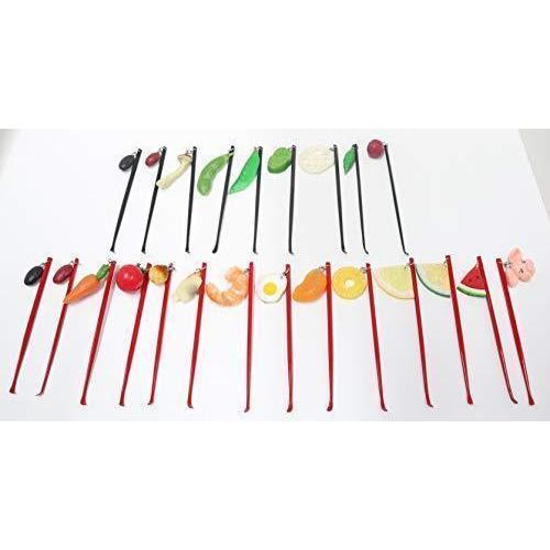 耳かき（黒） ミニチュア 寿司（イカ） |  | 02