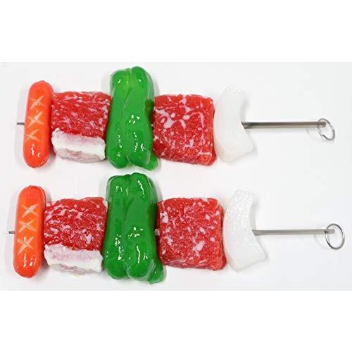 バーベキュー (生牛肉串刺し2本) | 