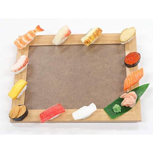 フォトスタンド工作キット　ミニチュア寿司（11種）（額なし）　フォトフレーム　手作り　贈り物　プレゼント |  | 01