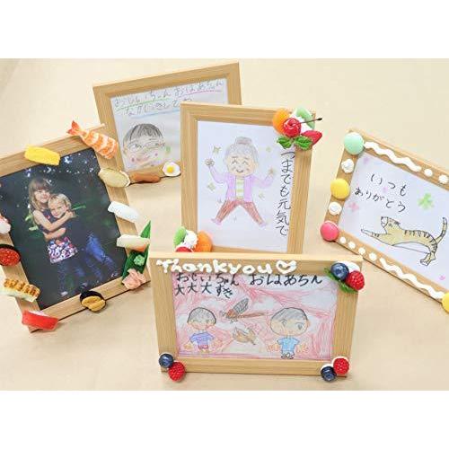 フォトスタンド工作キット　マカロン（額なし）　フォトフレーム　手作り　贈り物　プレゼント |  | 04