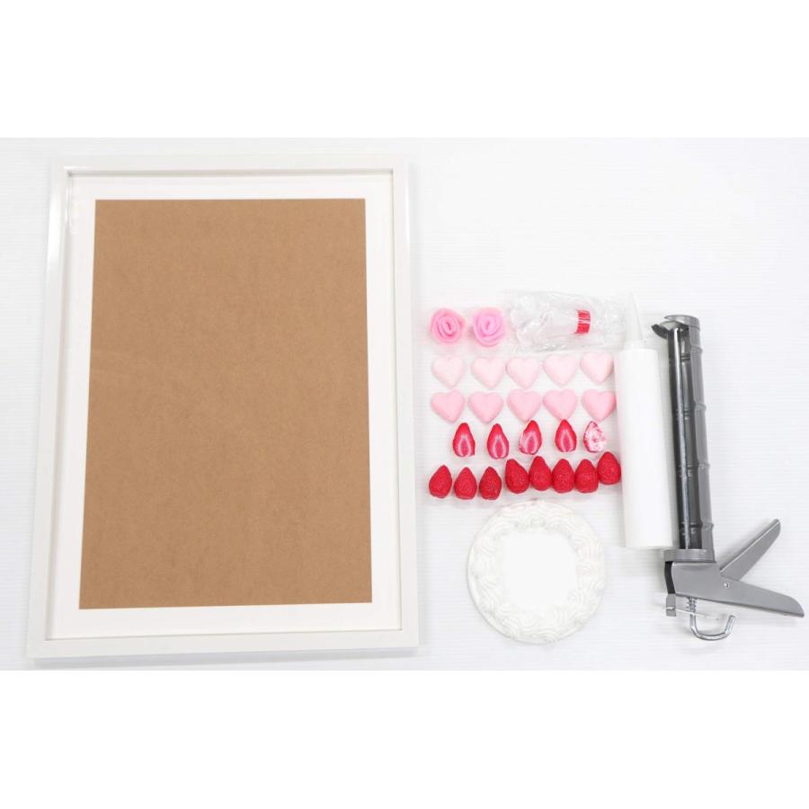 ウェルカムボード（A3ノビ）工作キット　スイーツ　フォトフレーム　手作り　贈り物　プレゼント | 