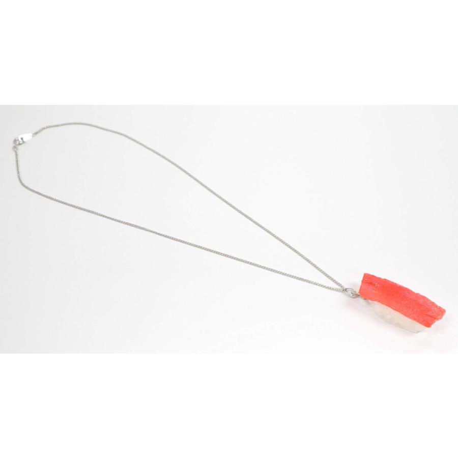 ネックレス(シルバー）  食品サンプル ミニチュア寿司（まぐろ） |  | 01