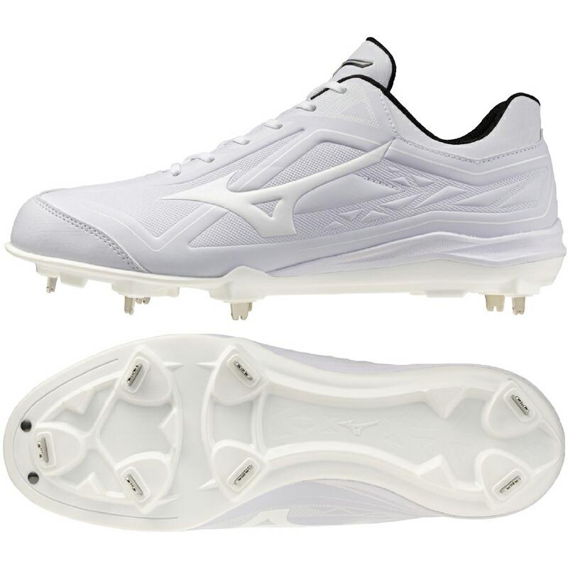 美品 28㎝☆Mizuno Pro ミズノプロ 野球スパイク 黒 白 右足P革 MIZUNO（ミズノ） [予約受付中!!8月発売][P革加工] クッションレボ