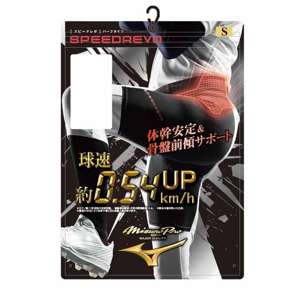 Mizuno Pro 即納 ミズノプロ MIZUNOPro スピードレボ 野球 ハーフ