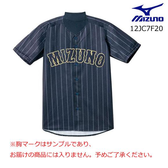 ミズノ MIZUNO シャツ／オープンタイプ(2014世界モデル／ビジターモデル)野球 メンズ ユニフォームシャツ 12JC7F20【TYM】(2007)｜samsam｜02