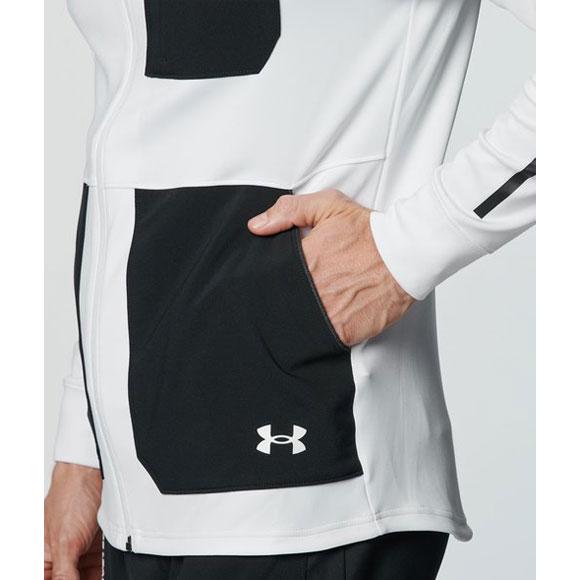 大特価セール 即納 アンダーアーマー UNDER ARMOUR UAアーマーニットフルジップ ジャケット＆ストレングス ジョガーパンツ メンズ ジャージ上下セット 1378380-1378377 23ss