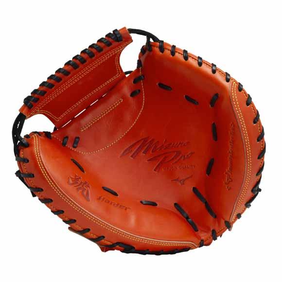 Mizuno Pro 即日出荷 ミズノプロ 硬式用 號SAKEBI Harder 捕手用：S-S