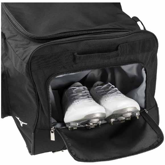 MIZUNO（ミズノ） [名入れ刺繍可][即納]ミズノ キャスターバッグ(105L