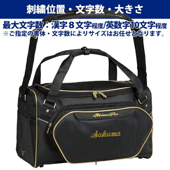 Mizuno Pro 即納[名入れ刺繍可]ミズノプロ MIZUNOPro セカンドバッグ