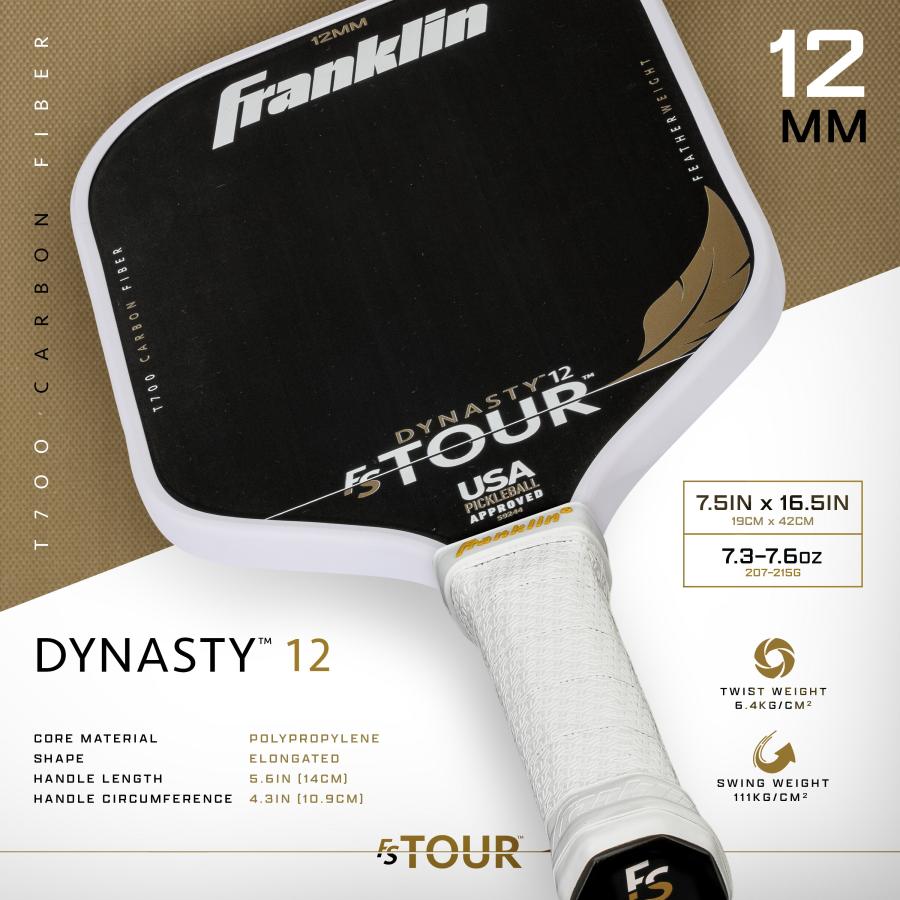 【新品】ピックルボールパドル Franklin FS Tour Dynasty FS TOUR DYNASTY 14 GRAY | パドル | 株式会社カシマヤ製作所