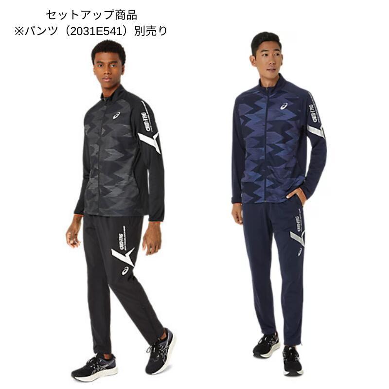 ASICS グラフィック フルジップジャケット アシックス ASICS asics A-I-Mドライストレッチニットグラフィック