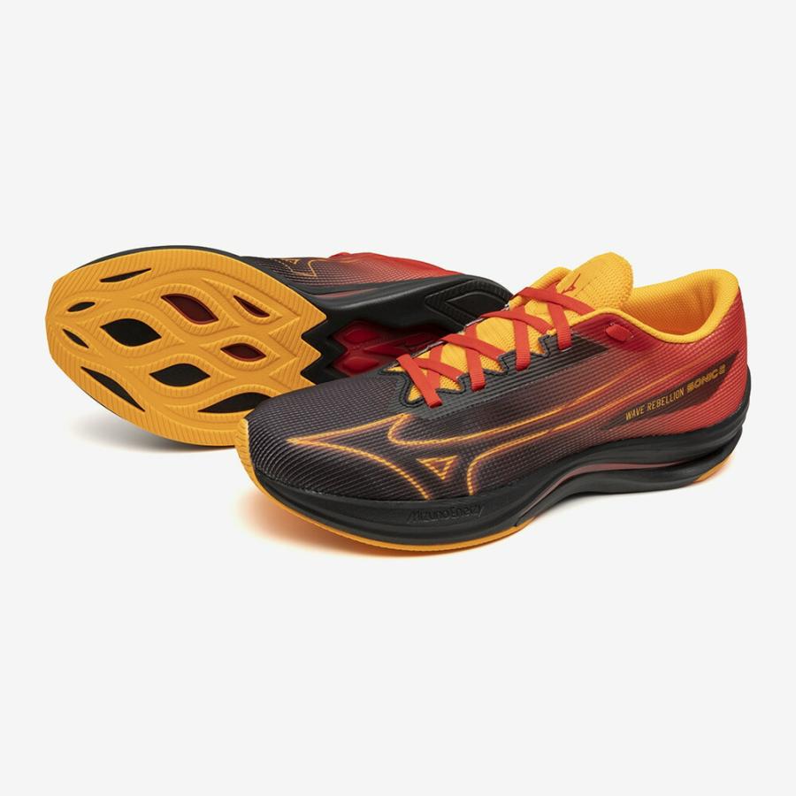 MIZUNO（ミズノ） ランニングシューズ WAVE REBELLION SONIC2 WIDE