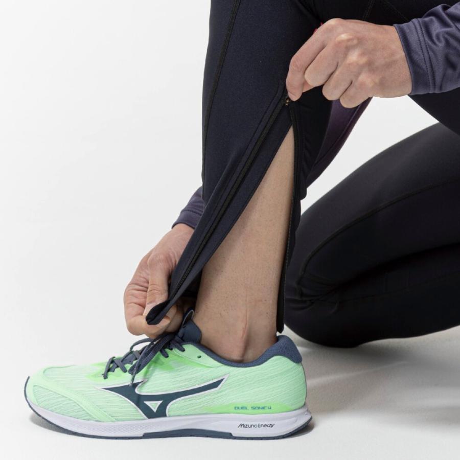 Mizuno NXT ストレッチロングタイツ ブラック/ピンク MIZUNO（ミズノ） [メール便送料無料]ミズノ MIZUNO mizuno NXTロング