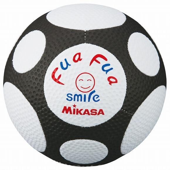 MIKASA（ミカサ） ふぁふぁサッカー4号 FFF4-WBK 縫い 約150g ホワイト/ブラック 白黒 キッズ ジュニア 小学生 ...