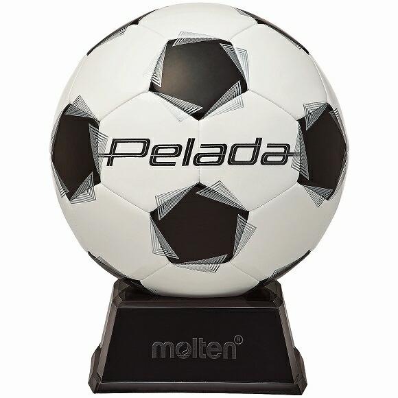 Pelada サッカーボール サイン入り molten（モルテン） ペレーダ Pelada サッカーボール 白黒 サイン