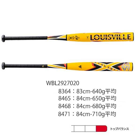 ルイスビルスラッガー 即納可 LOUISVILLE SLUGGER カタリストIII TI