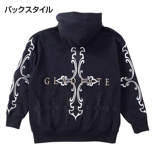 大きいサイズ メンズ パーカー GLADIATE グラディエイト 刺繍裏毛