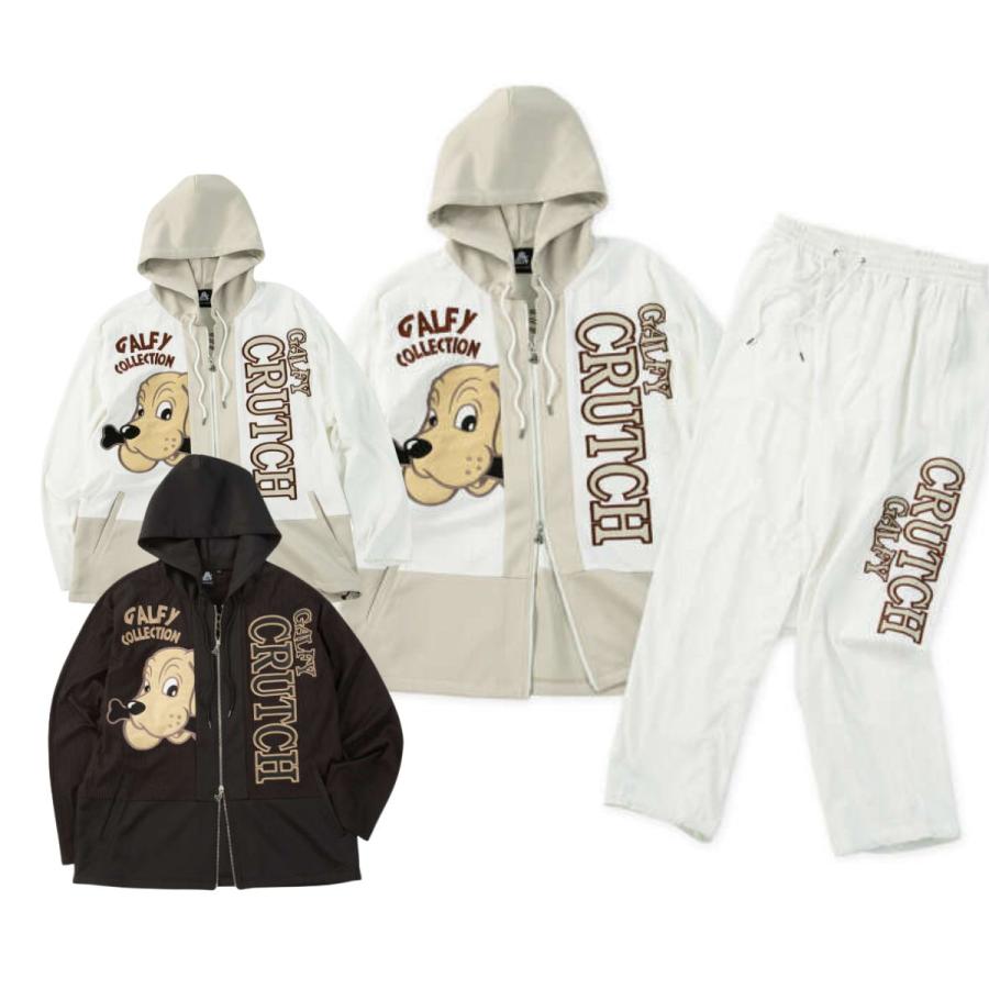 GALFY　ガルフィー　ジャージ　セットアップ　上下セット　サイズ3L GALFY（ガルフィー） 大きいサイズ メンズ 上下セット PUアプリケ