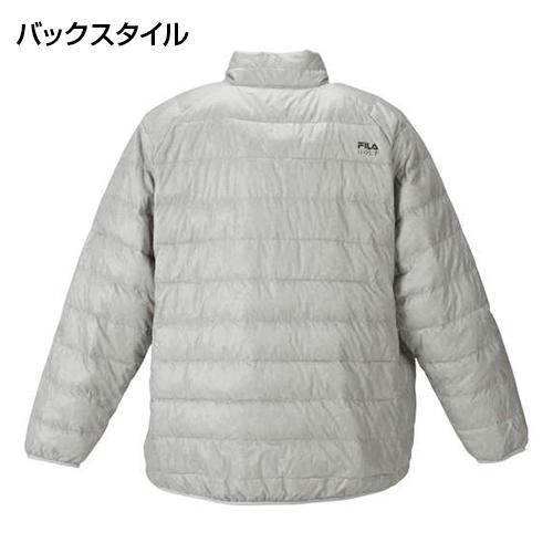 大きいサイズ  ライトダウンブルゾン  FILA GOLF  フィラゴルフ  メンズ  撥水加工  スタンドカラー  3L  4L  5L  6L  ビッグサイズ｜samsin｜07