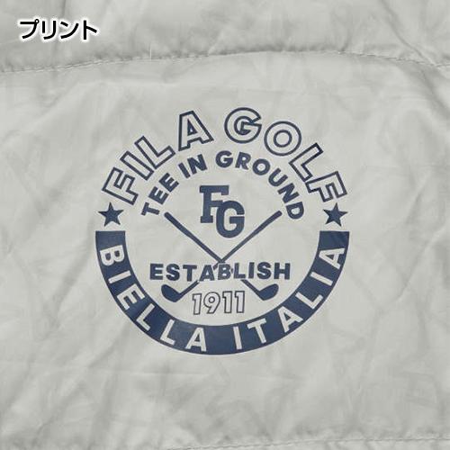 大きいサイズ メンズ ダウン FILA GOLF フィラゴルフ ライトダウンブルゾン 3L 4L 5L 6L