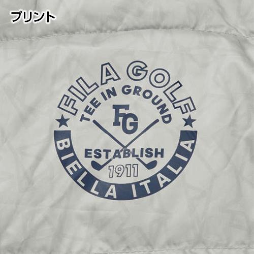 大きいサイズ  ライトダウンブルゾン  FILA GOLF  フィラゴルフ  メンズ  撥水加工  スタンドカラー  3L  4L  5L  6L  ビッグサイズ｜samsin｜08