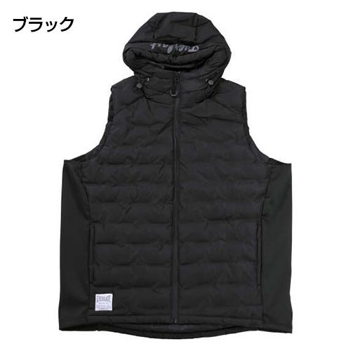 EVERLAST（エバーラスト） 大きいサイズ メンズ フードベスト 脇切替 