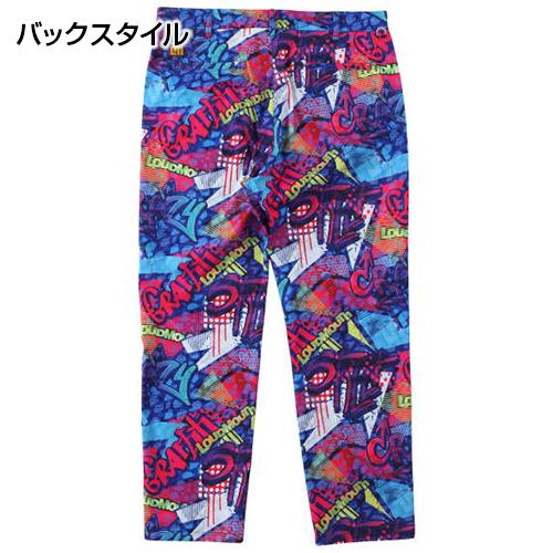 大きいサイズ  ストレッチツイル柄ロングパンツ  LOUDMOUTH  ラウドマウス  メンズ  UVカット  ストレッチ  100 105 110 115 120　ビッグサイズ｜samsin｜03