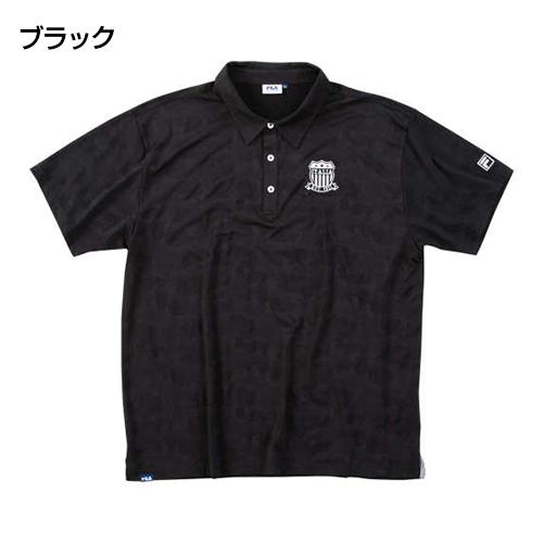 大きいサイズ メンズ FILA GOLF フィラゴルフ メッシュ カモフラ ジャガード 半袖 シャツ 3L 4L 5L 6L スポーツ ゴルフウェア 吸汗速乾 迷彩 ロゴ_6