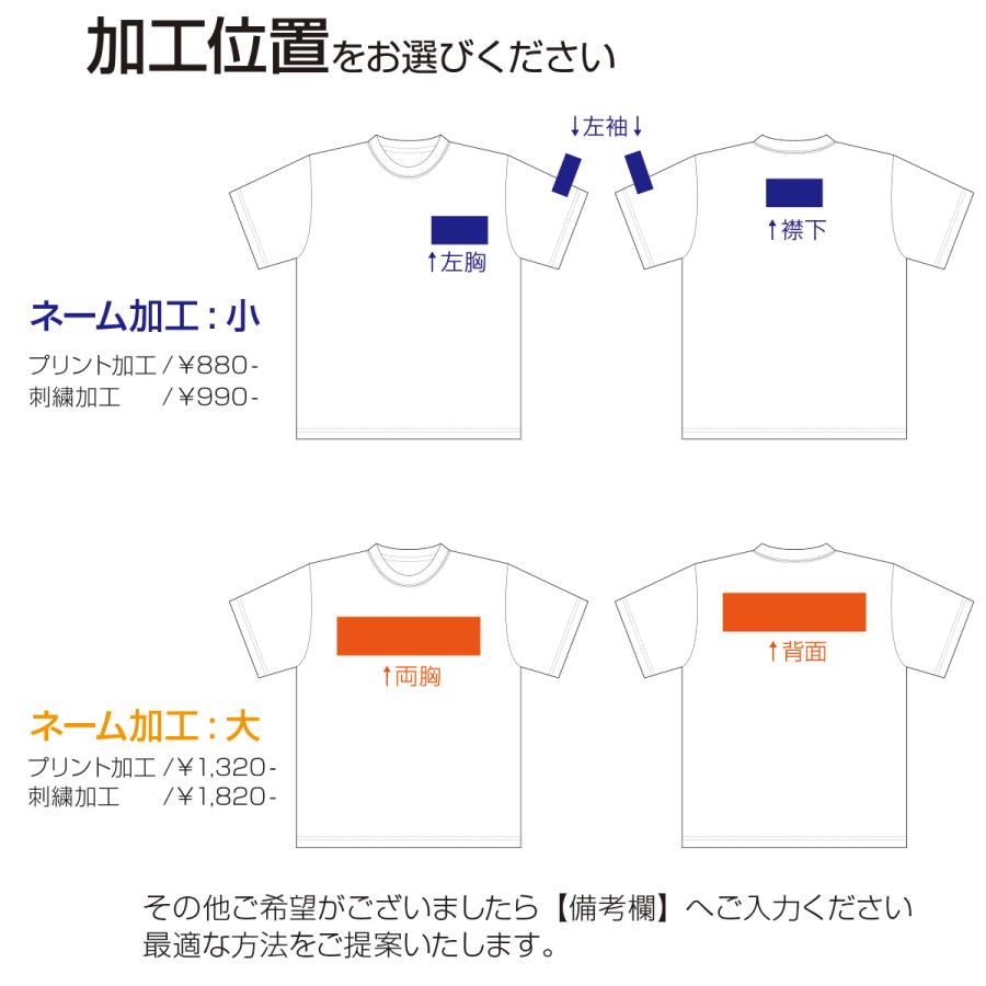 United Athle（ユナイテッドアスレ） 名入れ 1枚OK ドライTシャツ 速乾