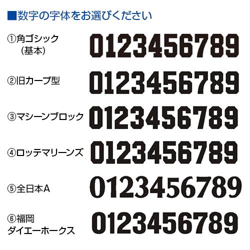 背番号 ゼッケン 野球用背番号 台布 お好きな番号 縁取り刺繍 サッカー バスケ バレー 対応可 Number6 サンシンスポーツ 通販 Yahoo ショッピング