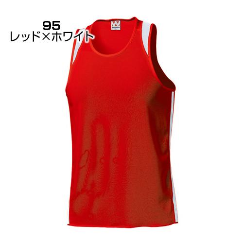 wundou 名入れ ランニングシャツ 1枚からOK 刺繍 wundou P5510 S-XL