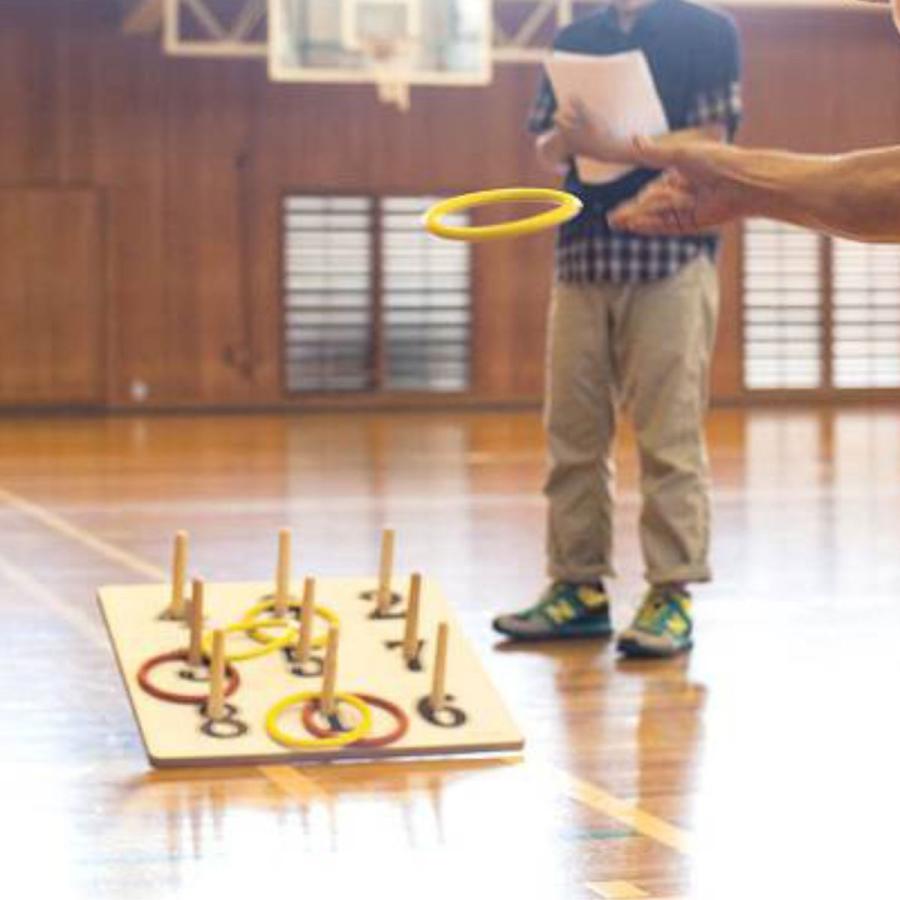 サンラッキー 公式ワナゲセット SL-L ニュースポーツ 輪投げ わなげ