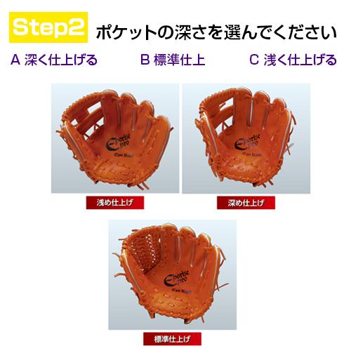 Zeems（ジームス） 内野手用グラブ 小型 右投用 受注生産 野球グローブ