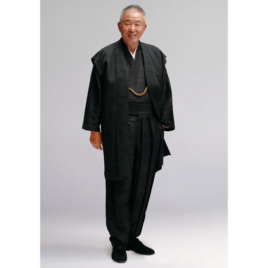 着物スーツ　絹の門　絹雅　長羽織(M-LL)の画像