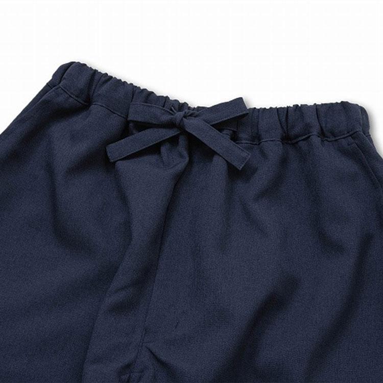 【送料無料】【日本製】暖かいシャンブレー裏地付作務衣(グレー・濃紺・黒・濃茶)（M・L・LL）_5