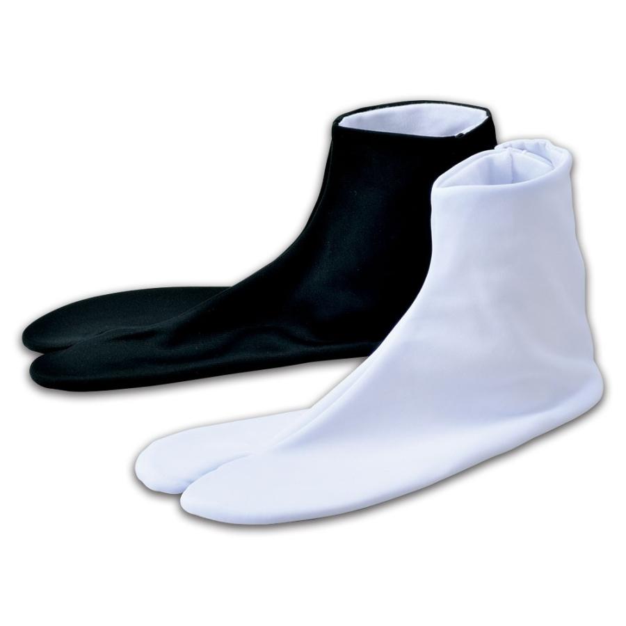 足袋 こはぜ付 ストレッチ機能 黒 白 S M L LL 3L 4L 5L ストレッチこはぜ付足袋 | 