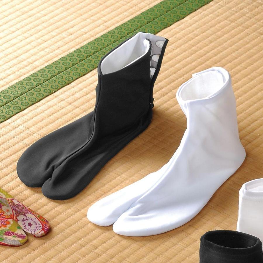 足袋 こはぜ付 ストレッチ機能 黒 白 S M L LL 3L 4L 5L ストレッチこはぜ付足袋 |  | 02