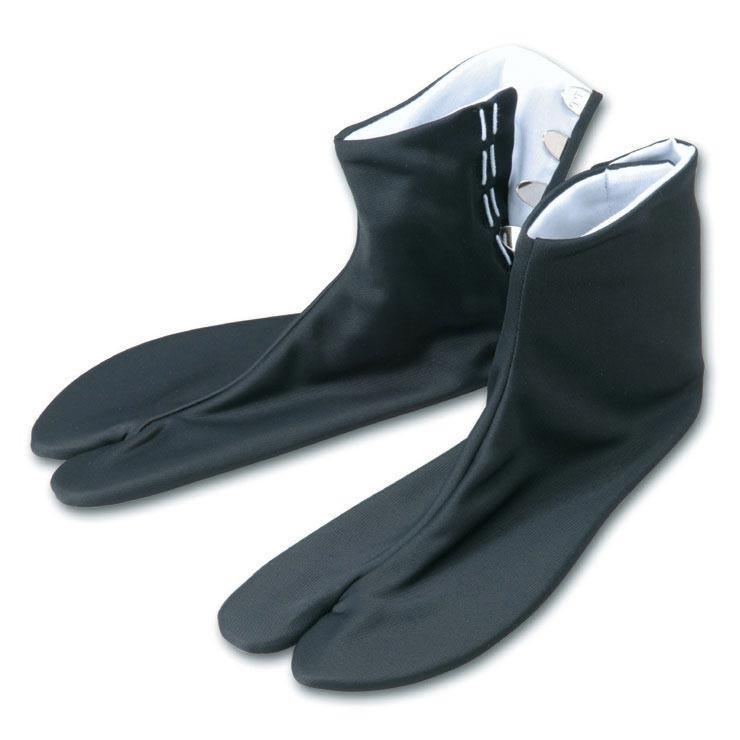 足袋 こはぜ付 ストレッチ機能 黒 白 S M L LL 3L 4L 5L ストレッチこはぜ付足袋 |  | 03