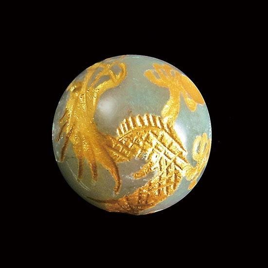 翡翠・金龍・18金ブレスレット(IB843) : 作務衣の専門館 伝統芸術を