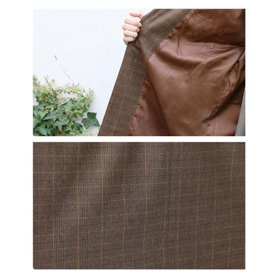 送料無料】【ITOWATO 花月コラボ】和+コート 女性用（濃茶