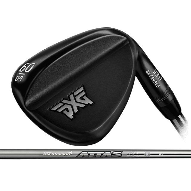 PXG (ピーエックスジー) 0311 トリプルフォージドウェッジ（エクストリームダーク）　ATTAS IRON 10シャフト｜samurai-golf